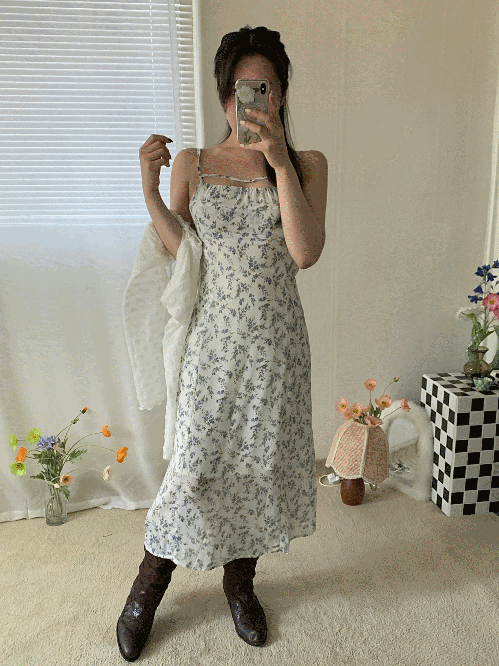 [Dress] Riche slip bustier dress / 3 colors