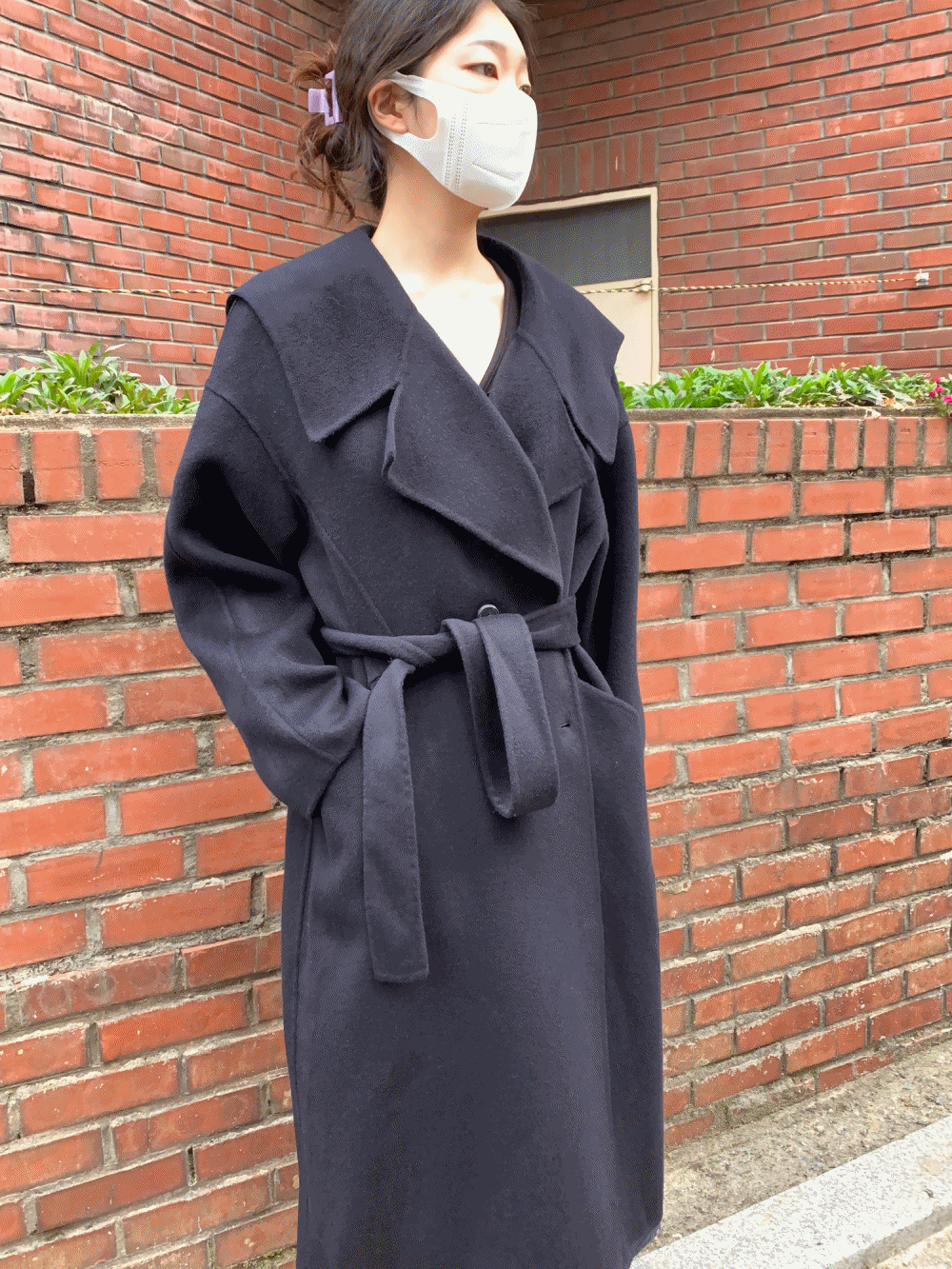 [Outer] [PREMIUM] (울90) Sailor handmade coat / one color