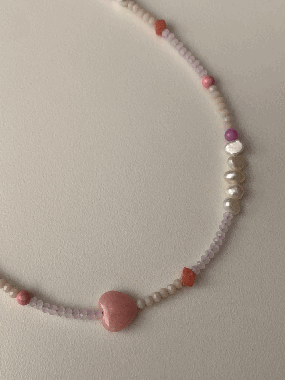 [Acc] Heart Arrow Necklace / one color