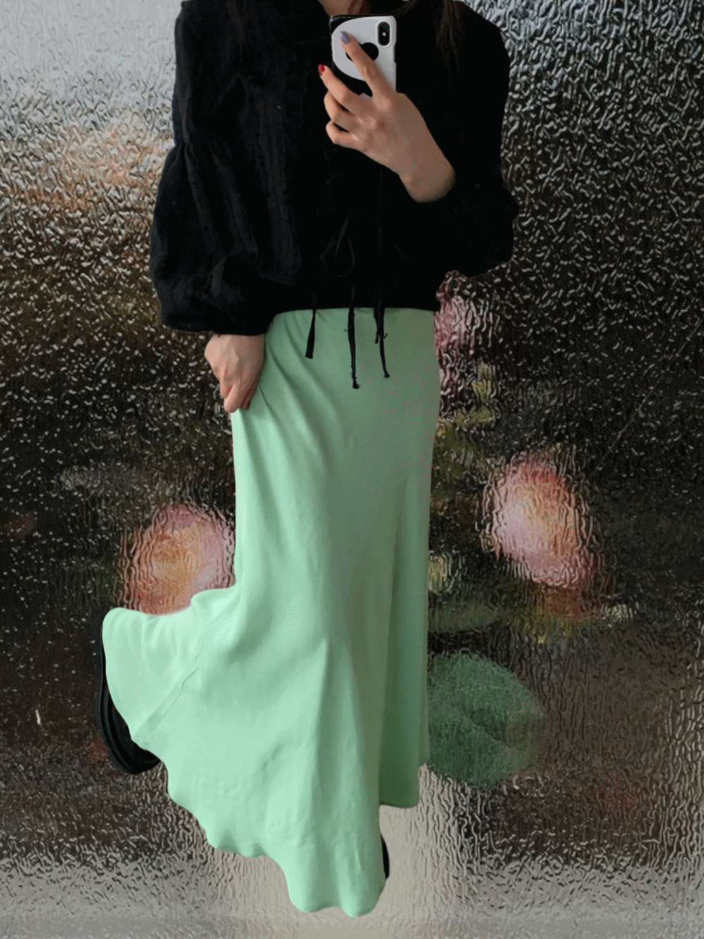 [Skirt] Ariel vivid satin skirt / 5 colors