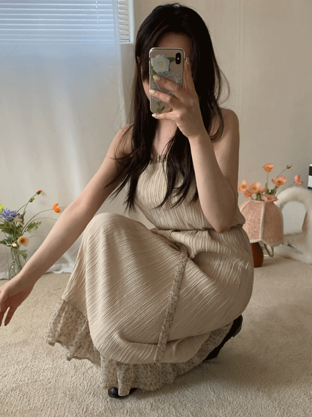 [Dress] Valley rose bustier dress / 2 colors