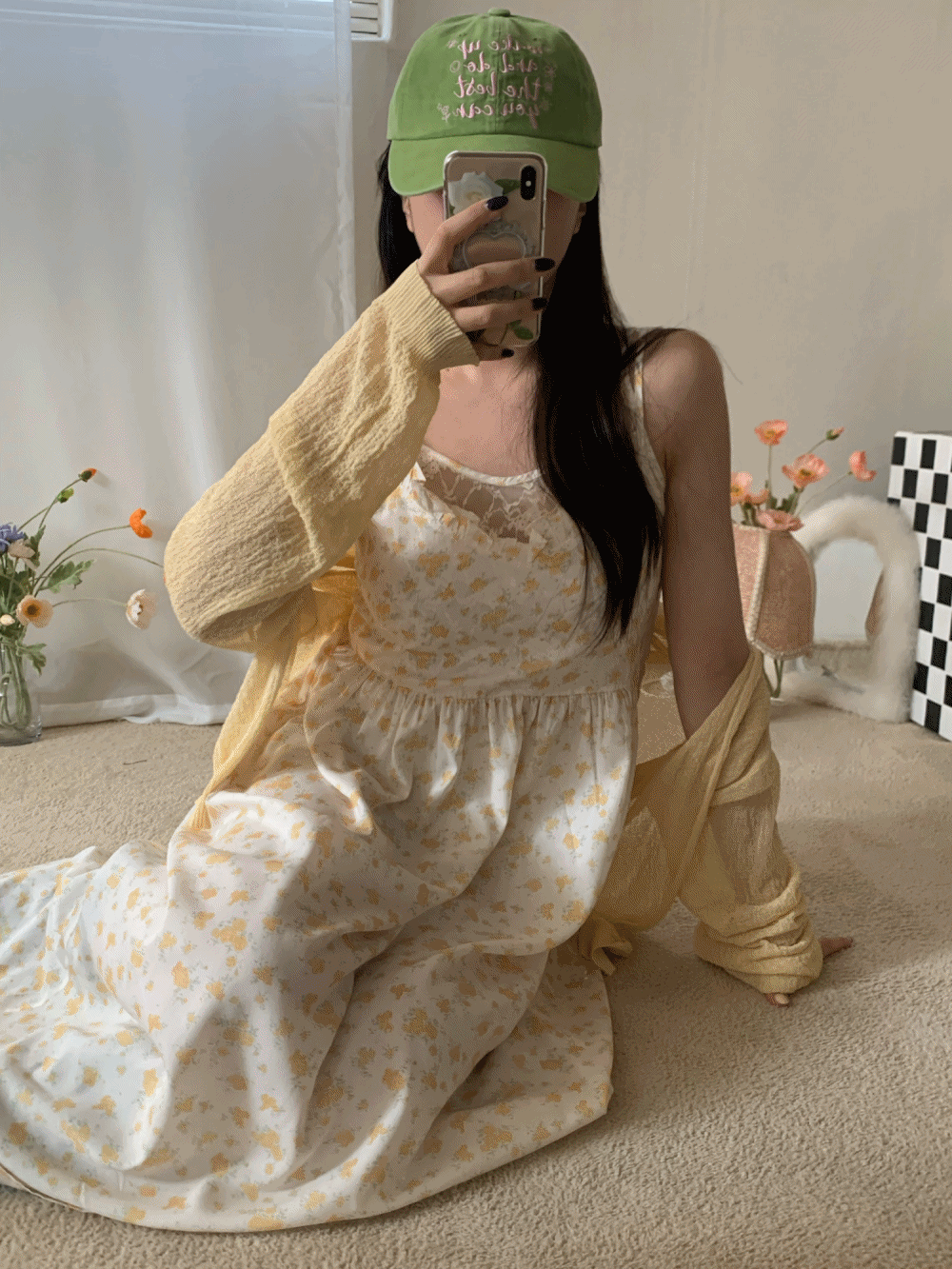 [Dress] Lissa lace floral dress / 3 colors