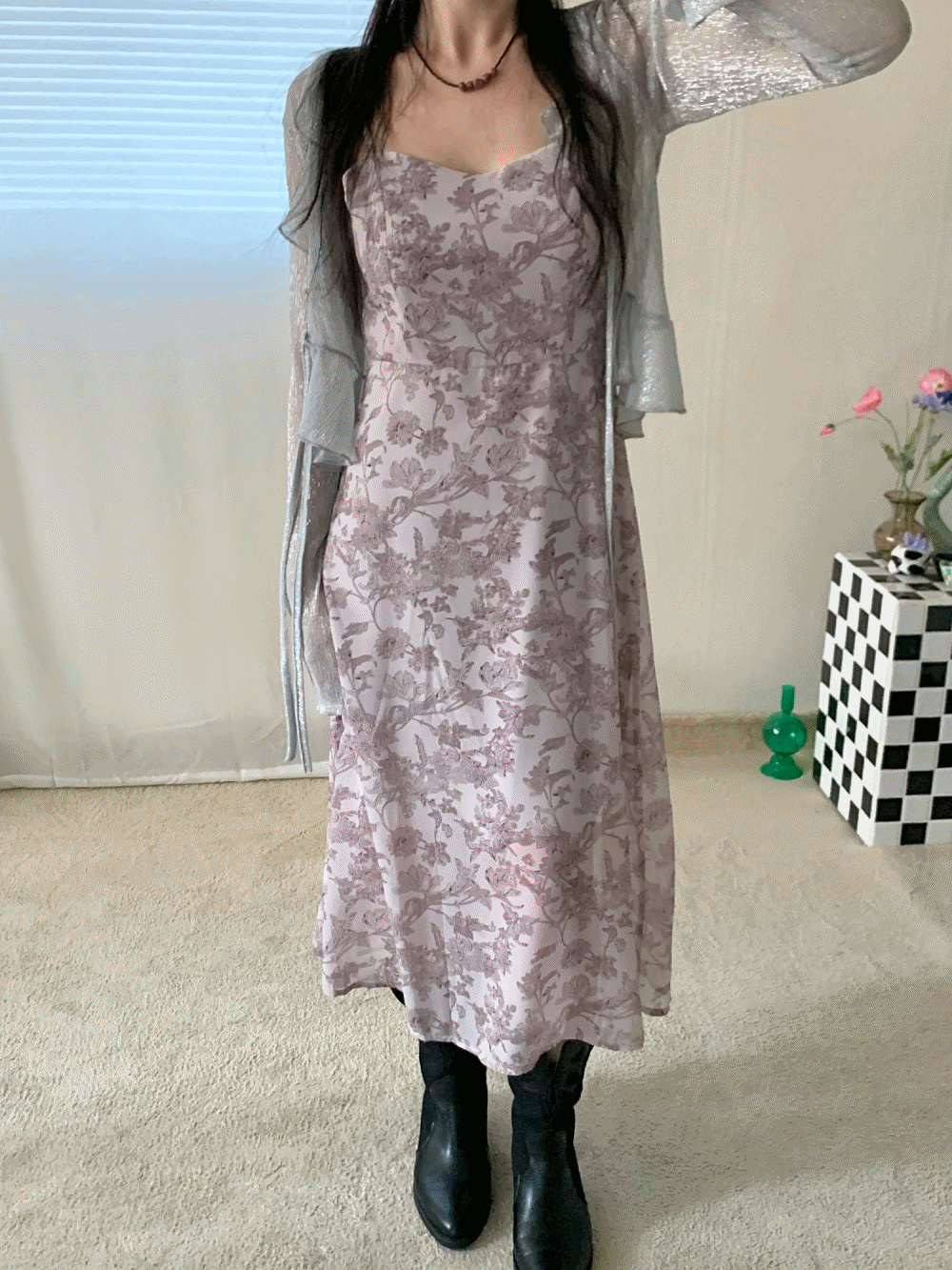 [Dress] Elizabeth vintage dress / 2 colors