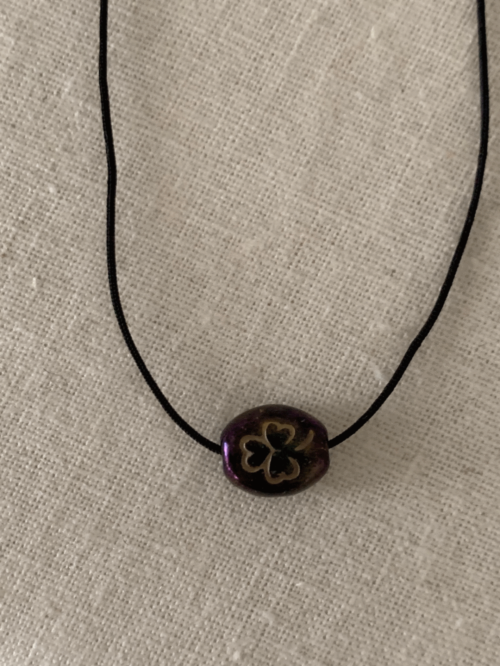 [Acc] Ciover bronze necklace / one color