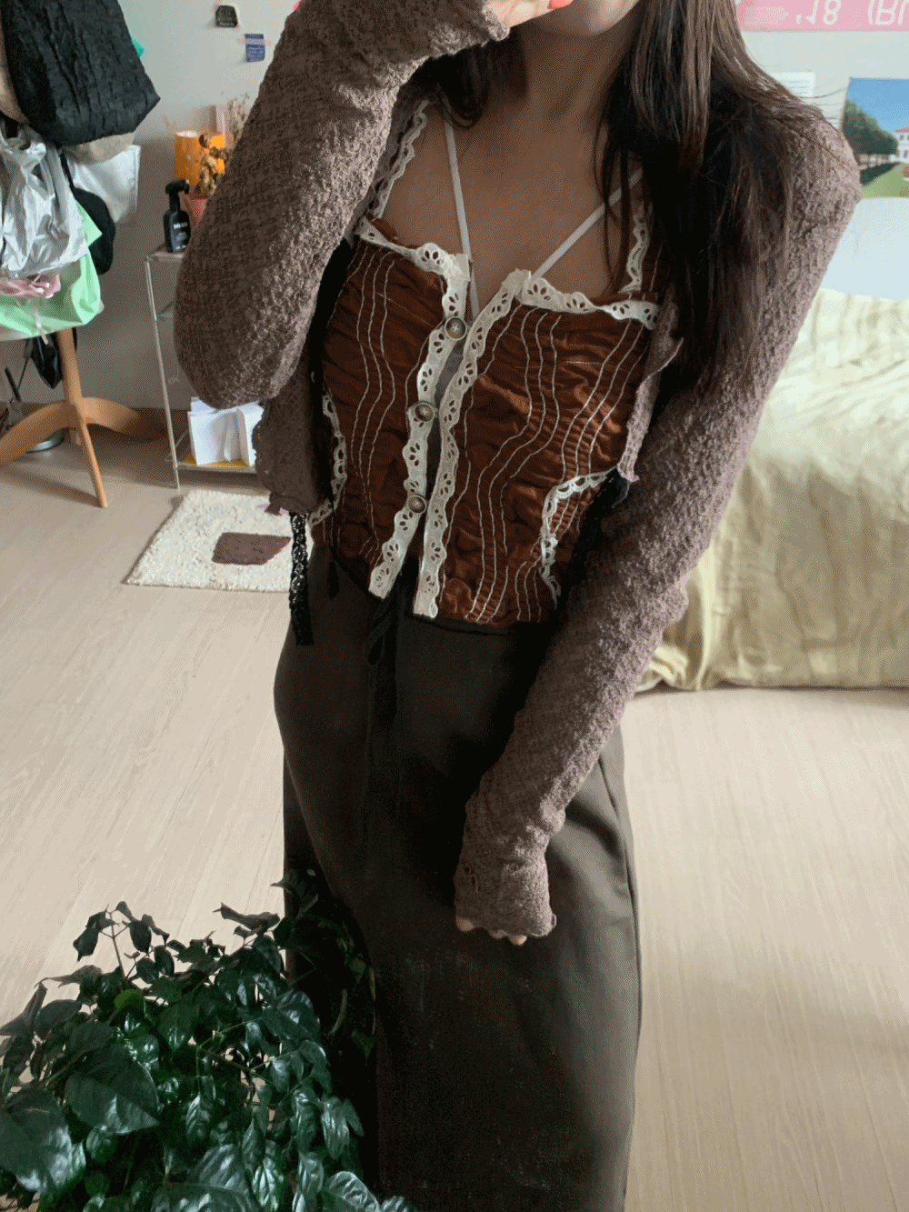 [Skirt] Sandrine maxi banding skirt / 3 colors