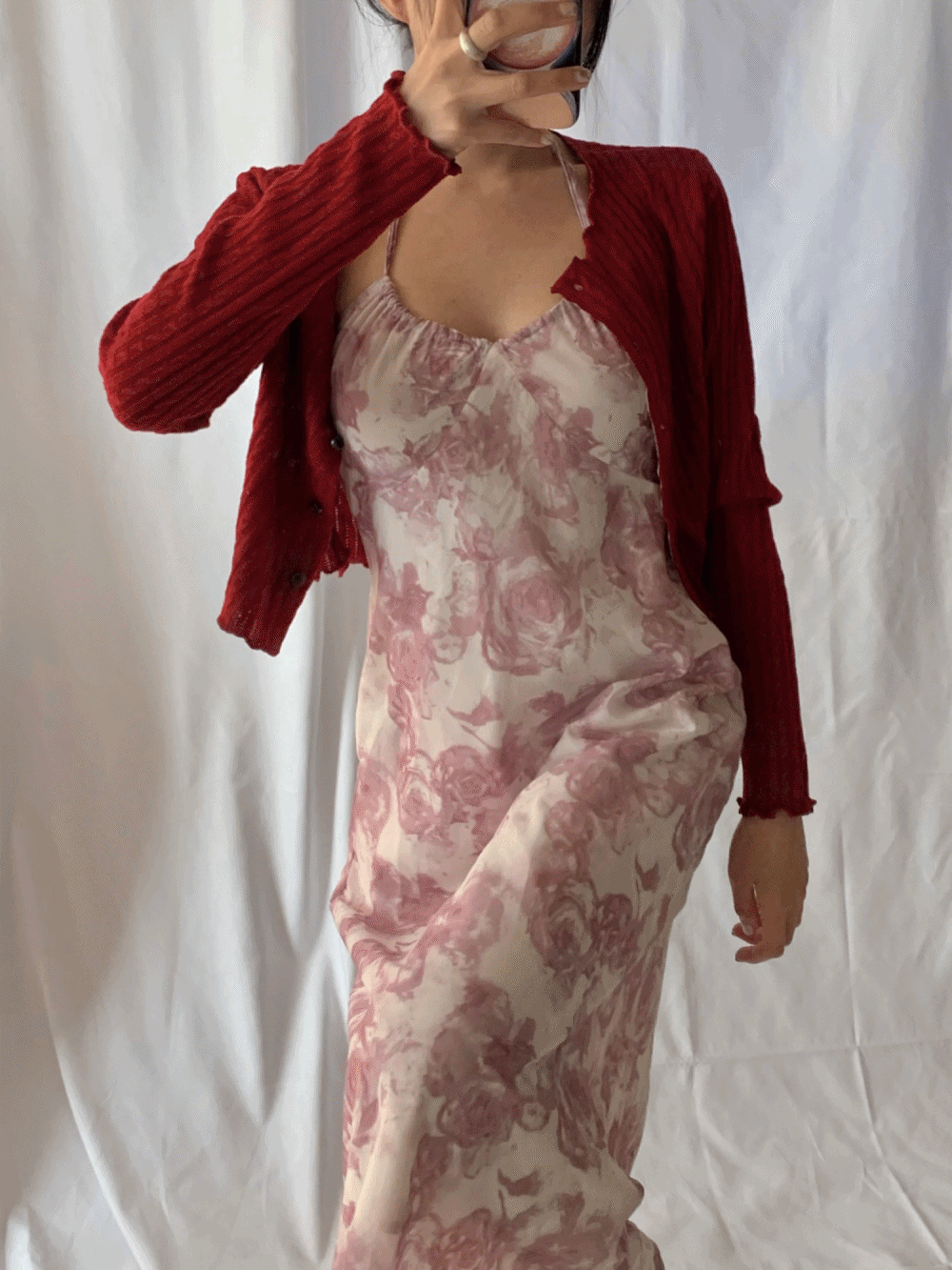 [Dress] Lily Halter Vintage Dress / one color