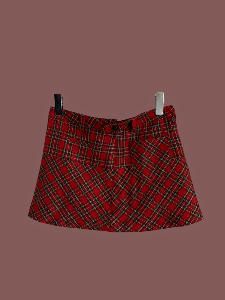 [PREMIUM] [Skirt] Blaire Check Mini Skirt / 2 colors