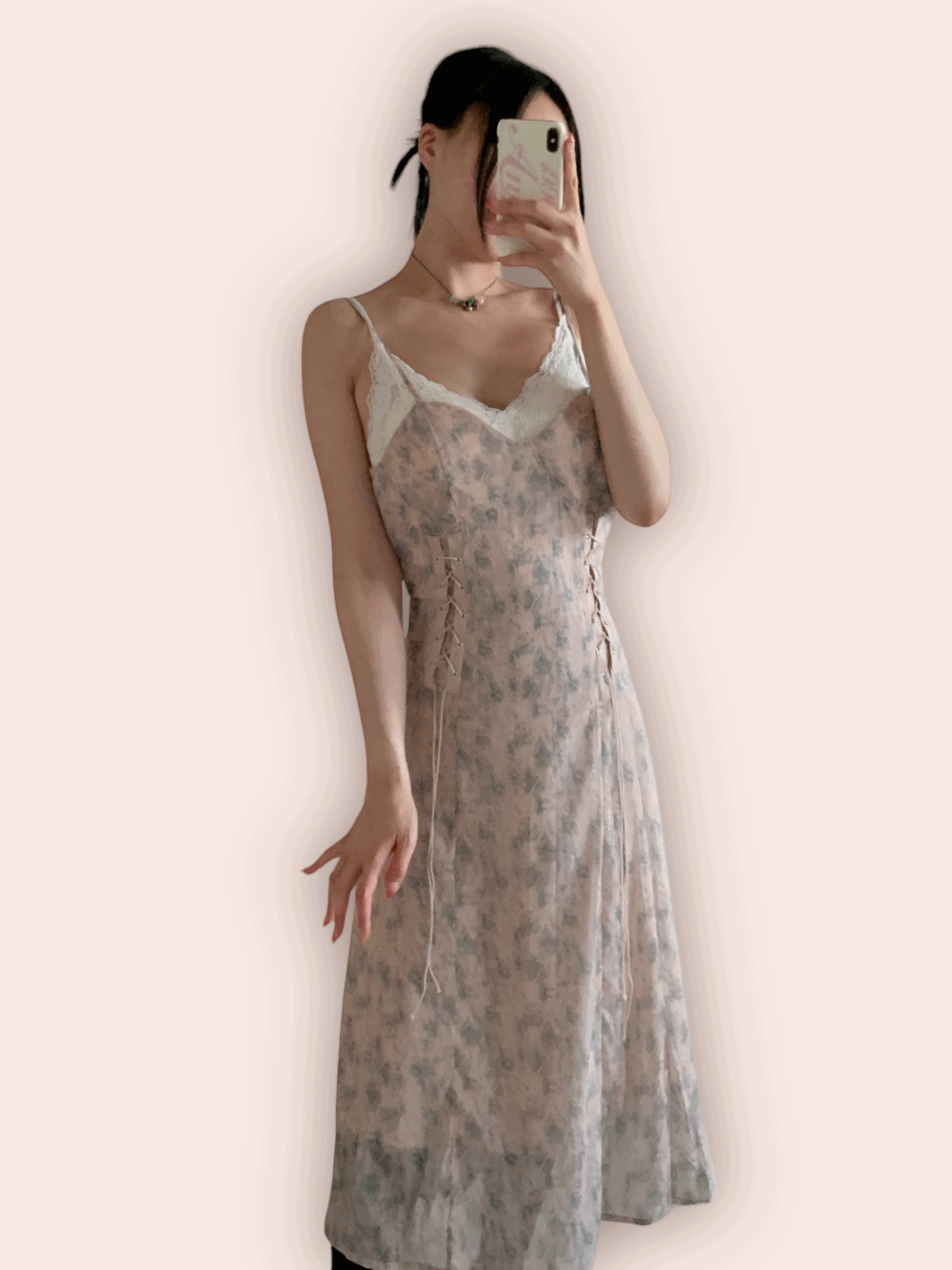 [Dress] Angeline Eyelet Bustier Dress / 2 colors