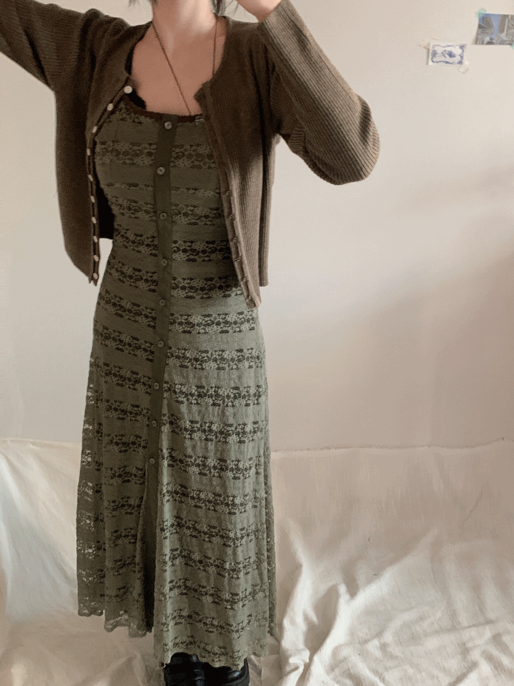 [Dress] Taryn Lace Bustier Dress / 2 colors