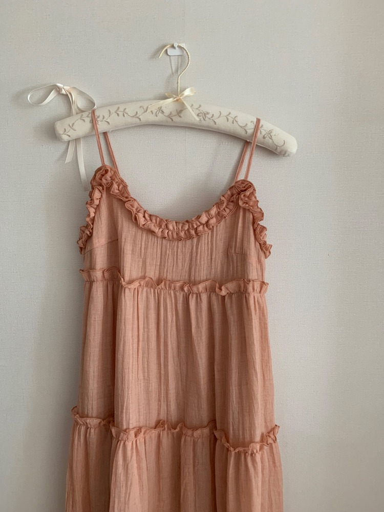 [Dress] Nabi Frill Bustier Dress / 2 colors