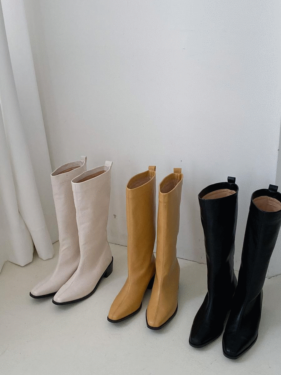 Bettany long boots / 3 colors