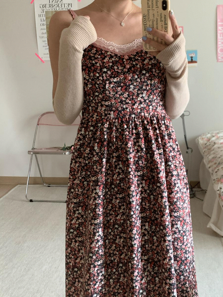 [Dress] Mollie lace sleeveless dress / 3 colors