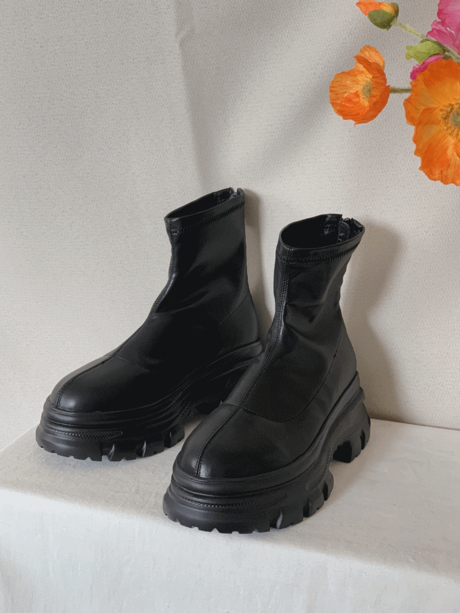 [Shoes] Chunky walker boots / one color