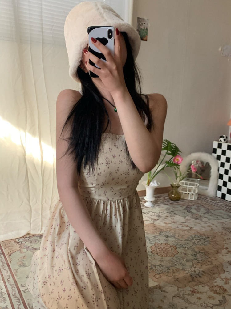 [Dress] Sunniva floral slip dress / 2 colors