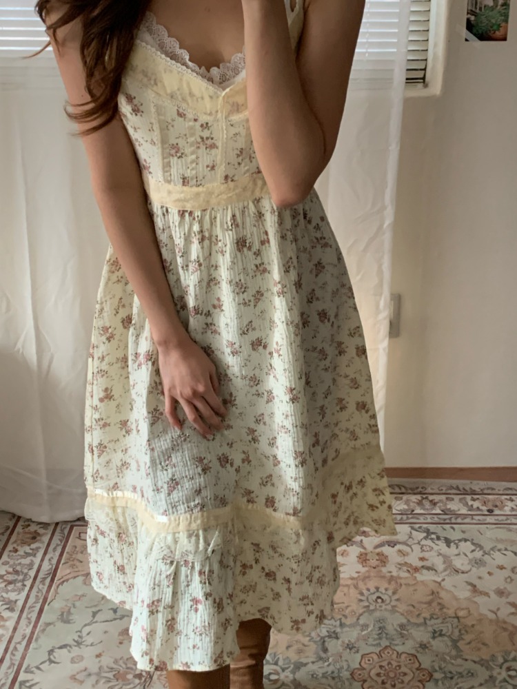 [Dress] Venus lace dress / 2 colors