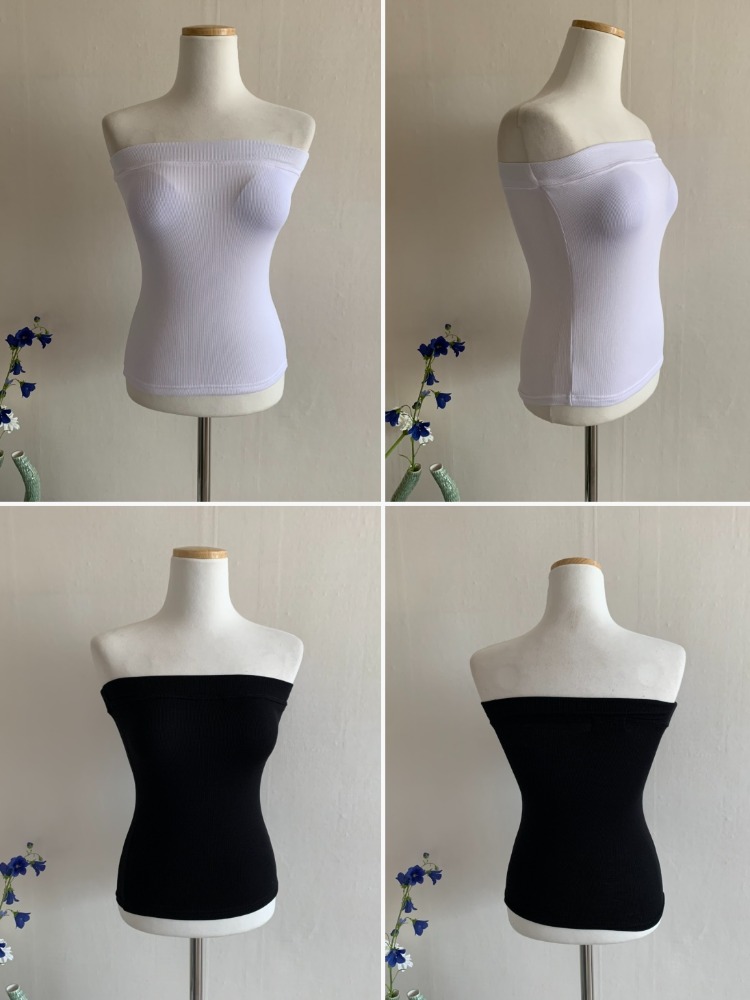 (패드내장) [Innerwear] Pebble bra top / 2 colors