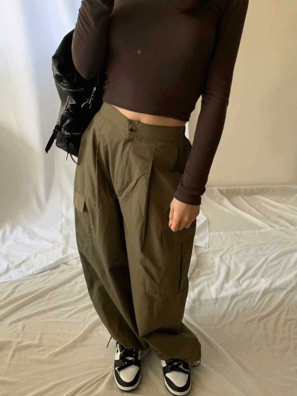 [Bottom] Jasper cargo pocket pants / 2 colors