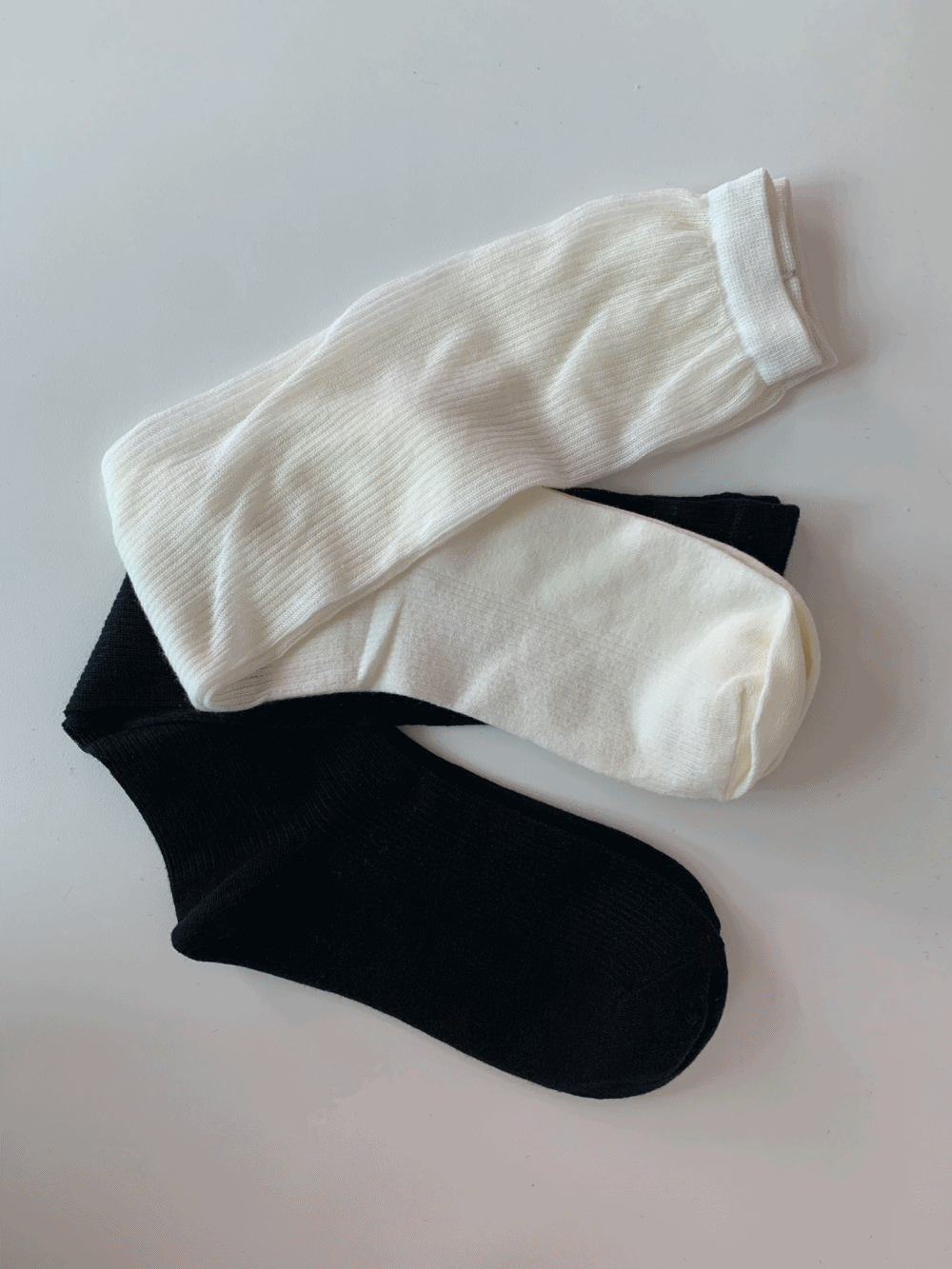 [Acc] Ankle Mesh Socks / 2 colors