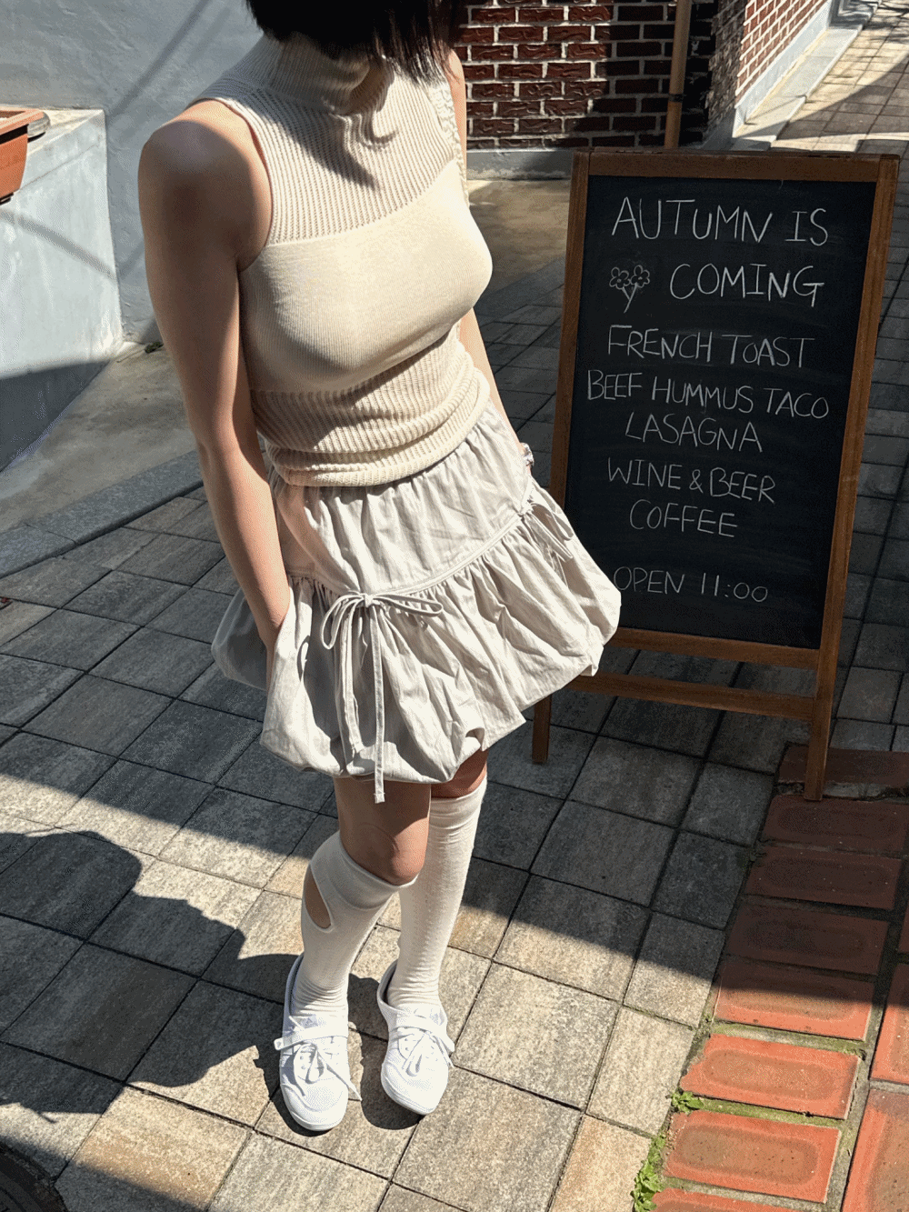 [Skirt] Niamh Ribbon Balloon Skirt / 2 colors