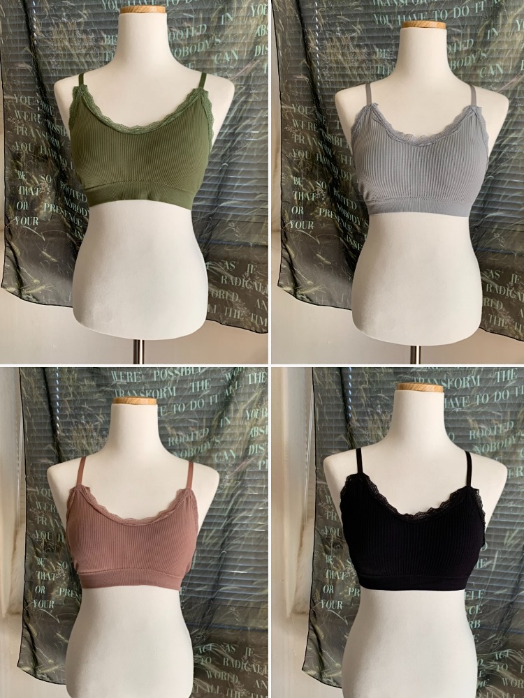 [Innerwear] Forest lace bralette / 5 colors