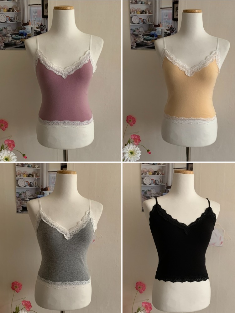[Innerwear] Sophie lace sleeveless / 5 colors