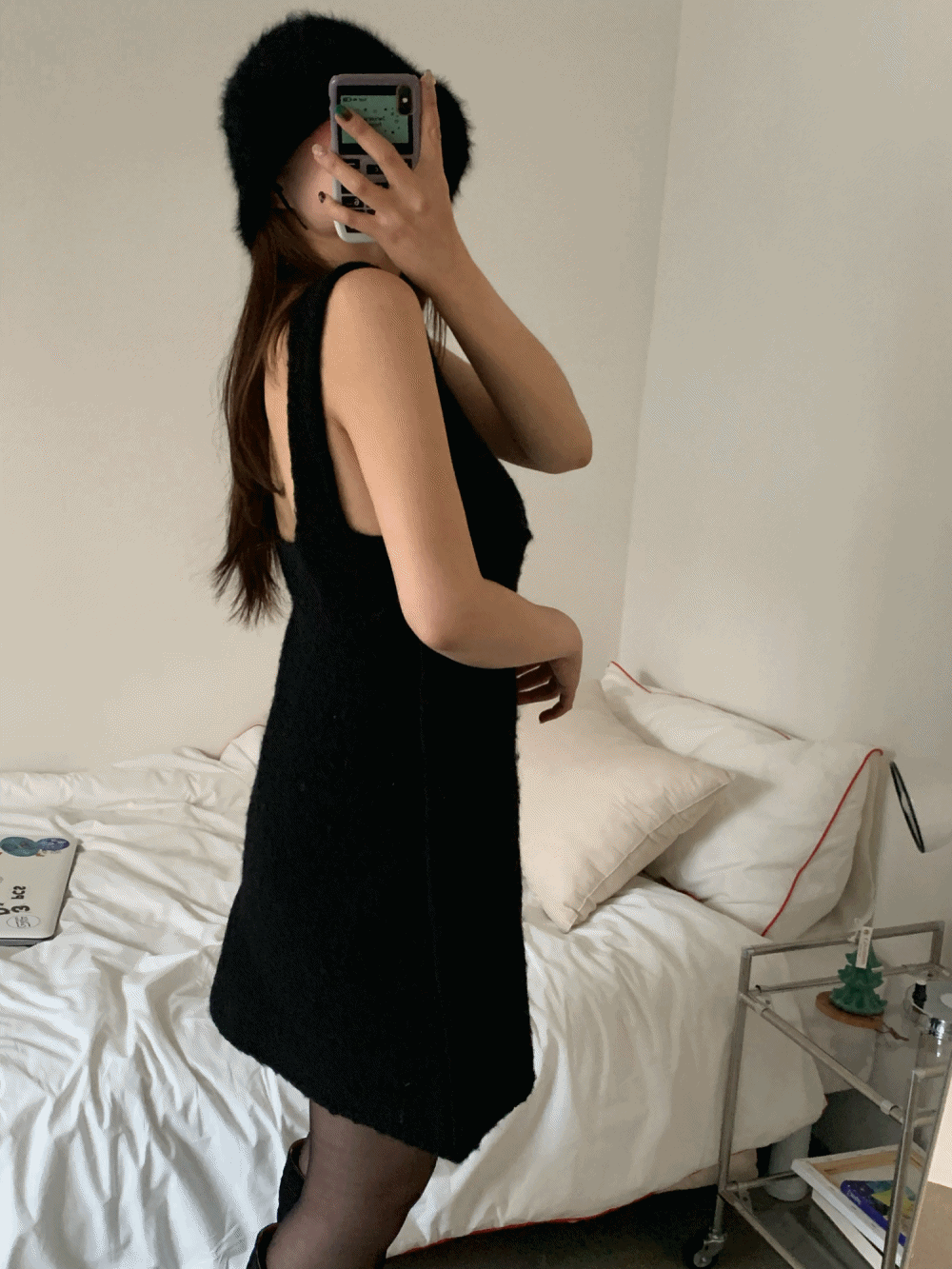 [Dress] [PREMIUM] Neus boucle dress / one color