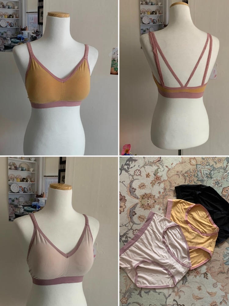 [Innerwear] Mazikeen lace bralette &amp; underwear set / 3 colors
