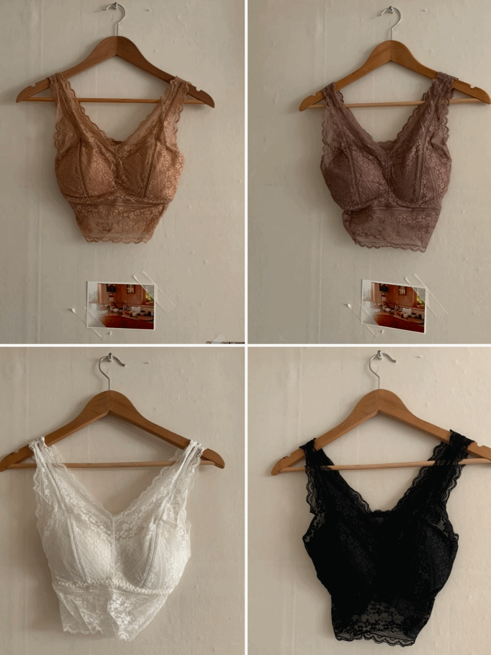 [Innerwear] Nakano Lace Bralette / 4 colors