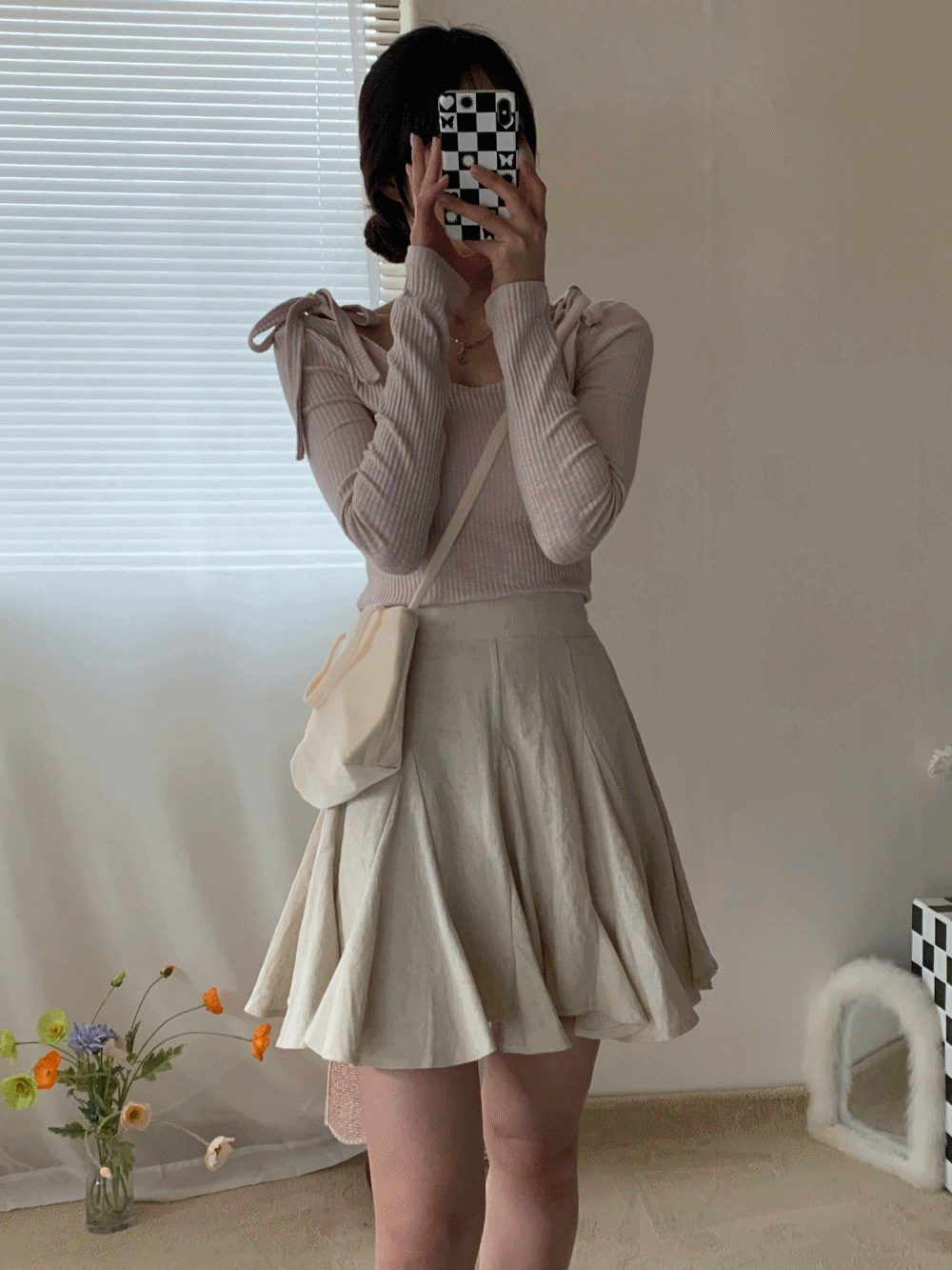 [Skirt] Pia flare skirt / 2 colors