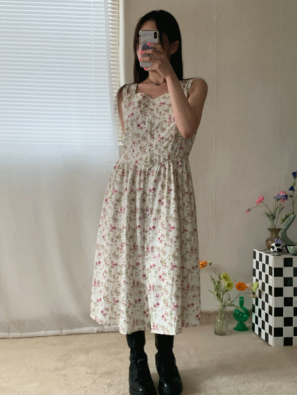 [Dress] Clemence butter slip dress / 2 colors