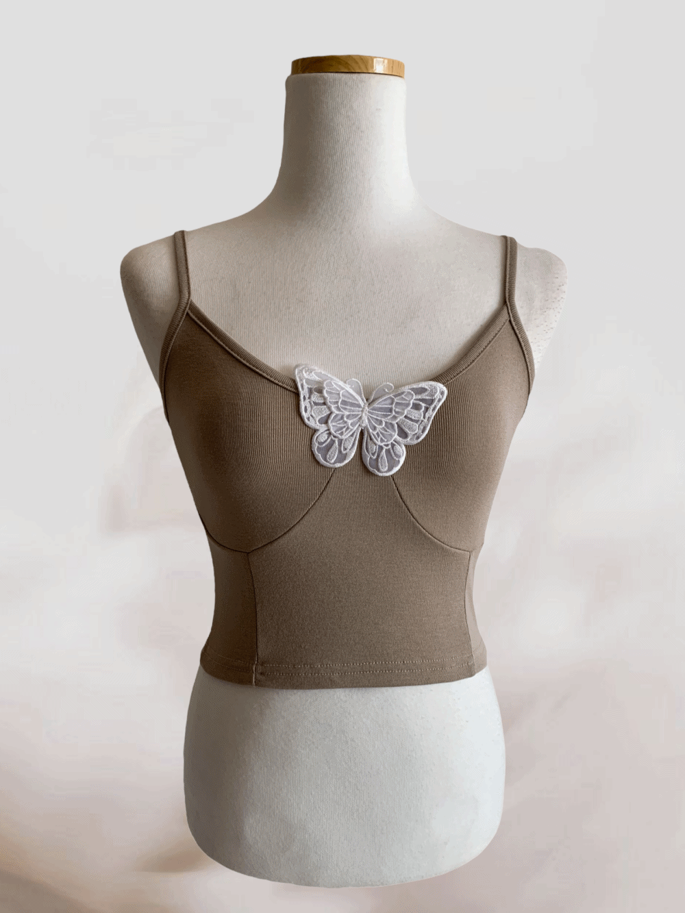 [Innerwear] Butterfly charm sleeveless / 5 colors
