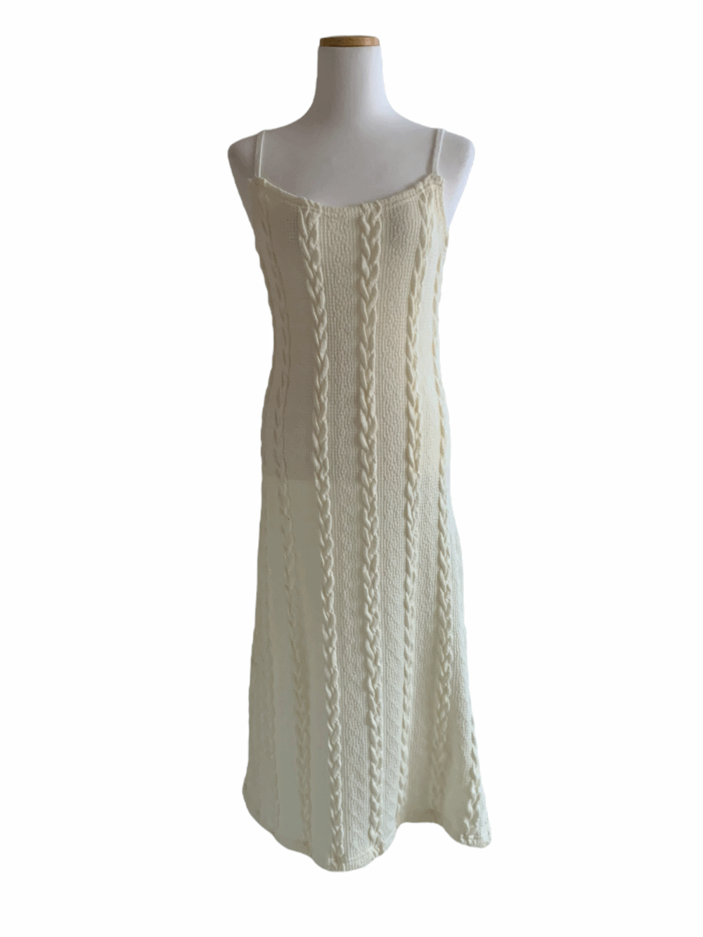 [Dress] Twist Knit Bustier Dress / 2 colors