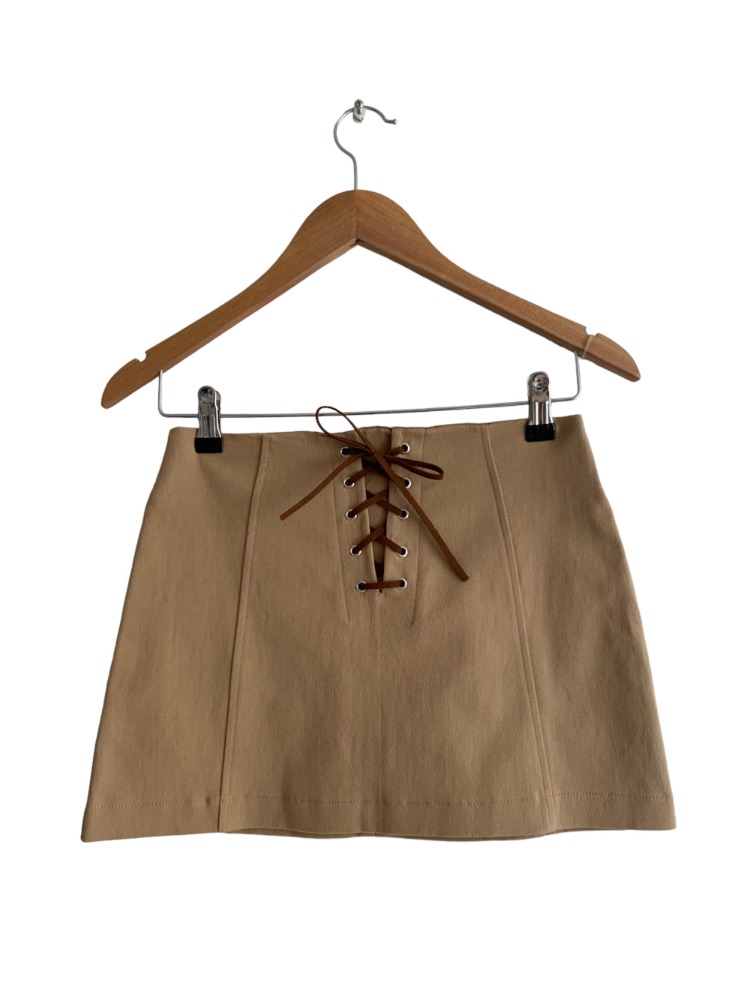 [SAMPLE SALE] [Skirt] Lille Eyelet Mini Skirt / 2 colors