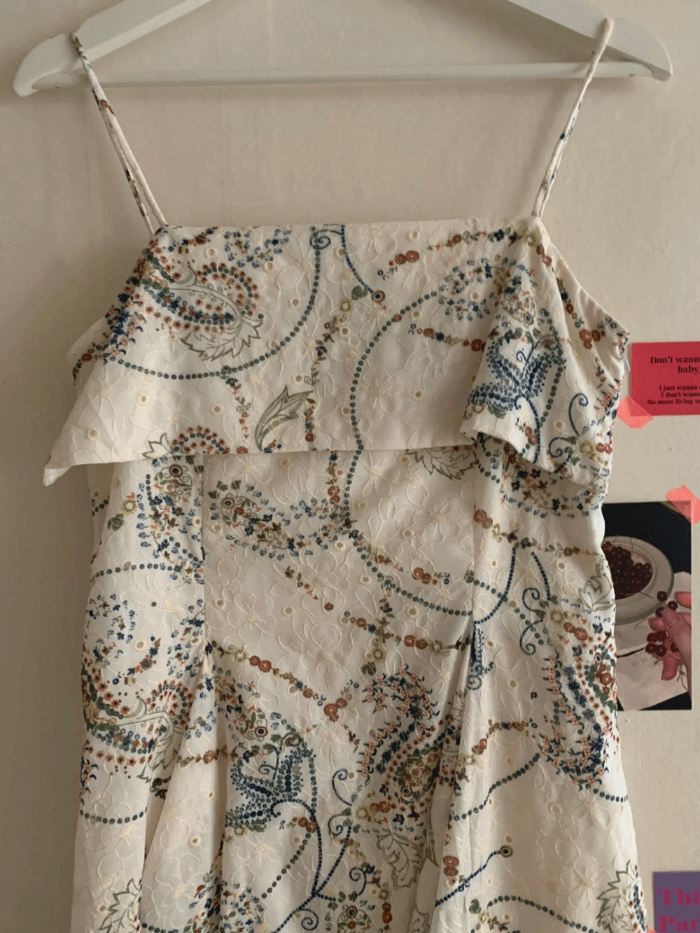 [Dress] Retro Paisley Vintage Dress / one color