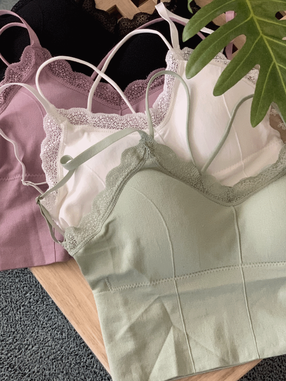 (BEST!) [Innerwear] Beaumont Lace Bralette / 4 colors