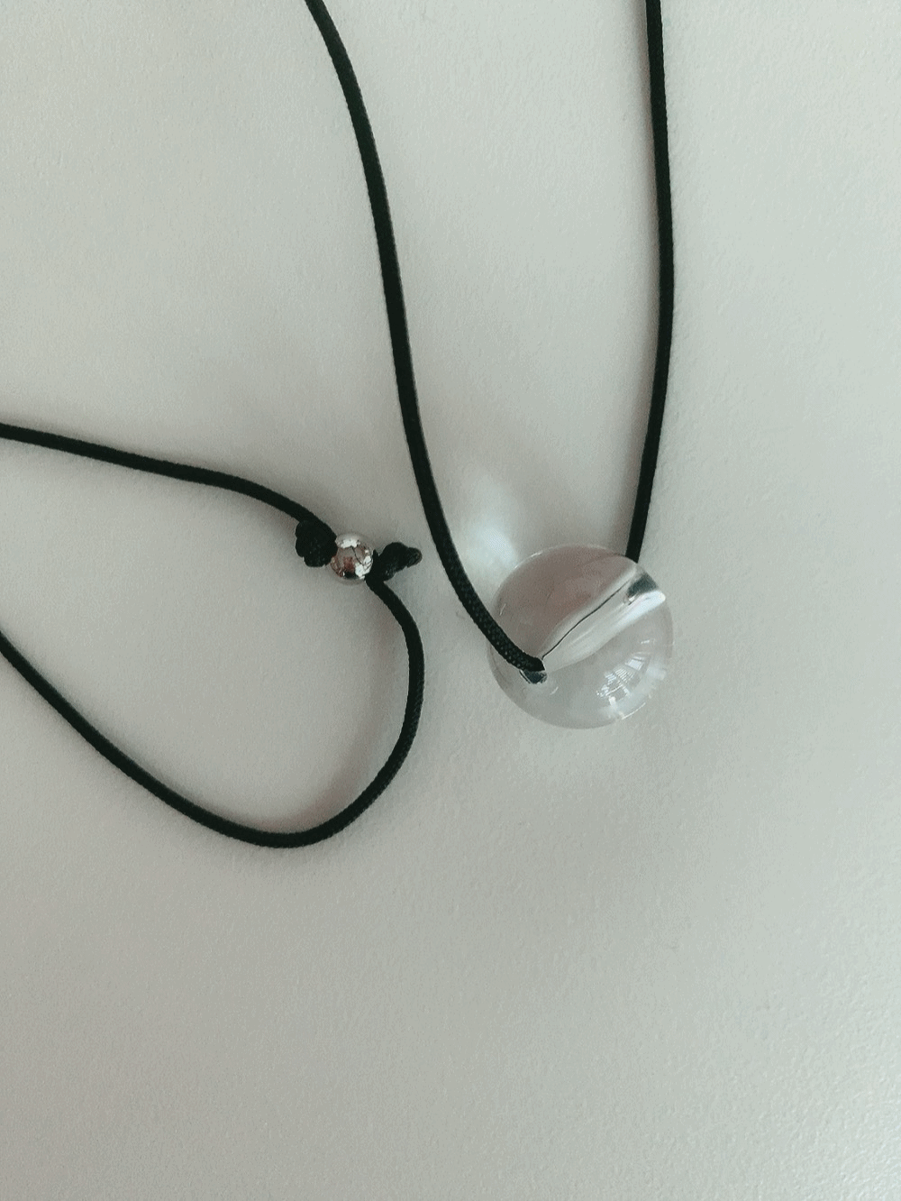 [Acc] Rookie Crystal Necklace / one color