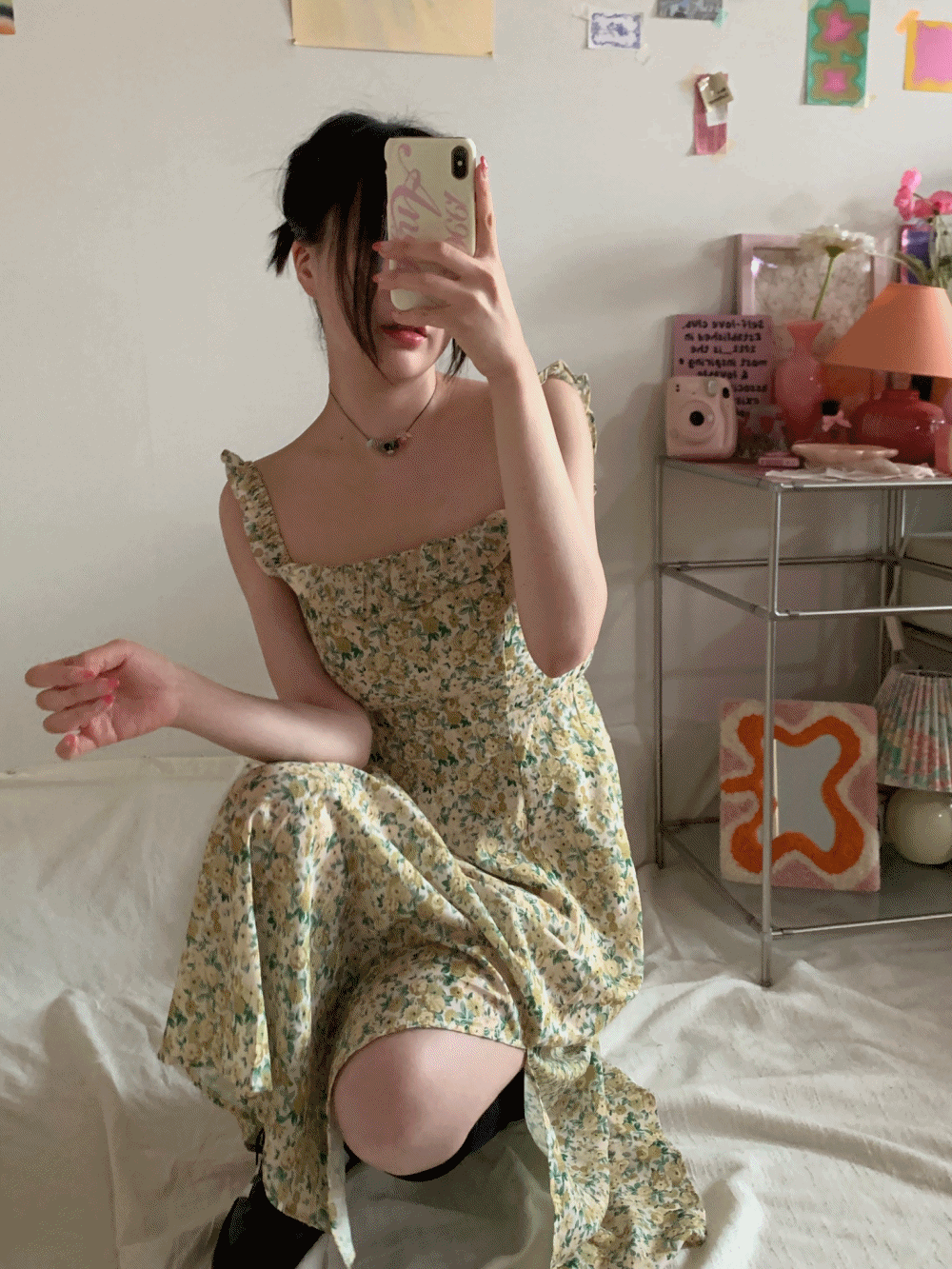 [Dress] Kouri Frill Bustier Dress / 2 colors