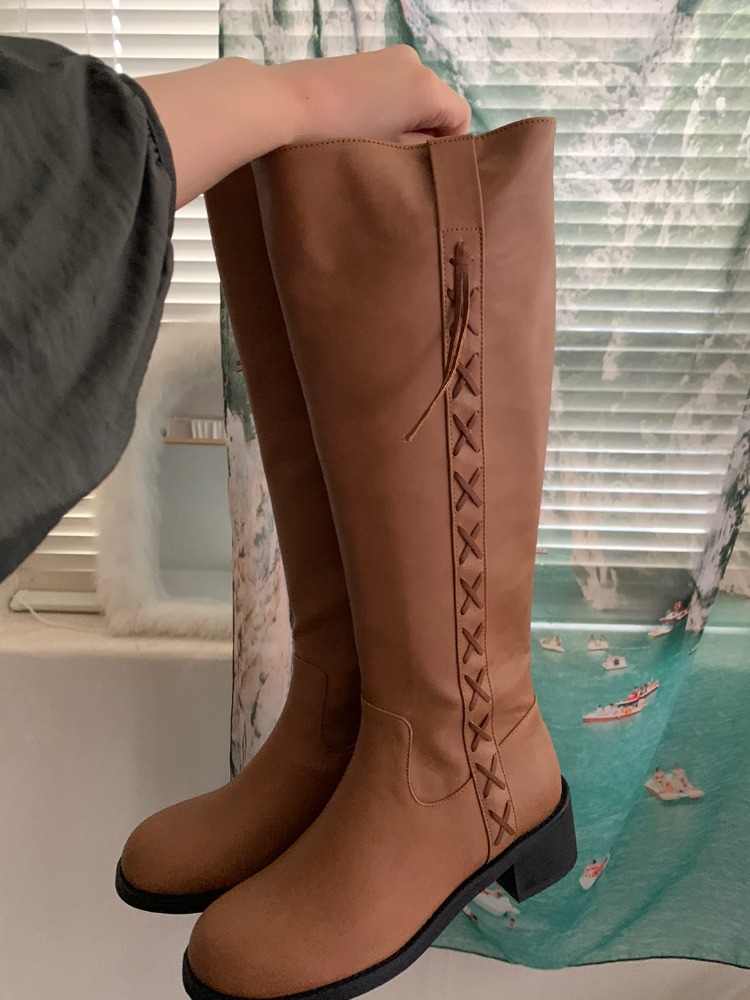 [Shoes] Tassel strap boots / 3 colors