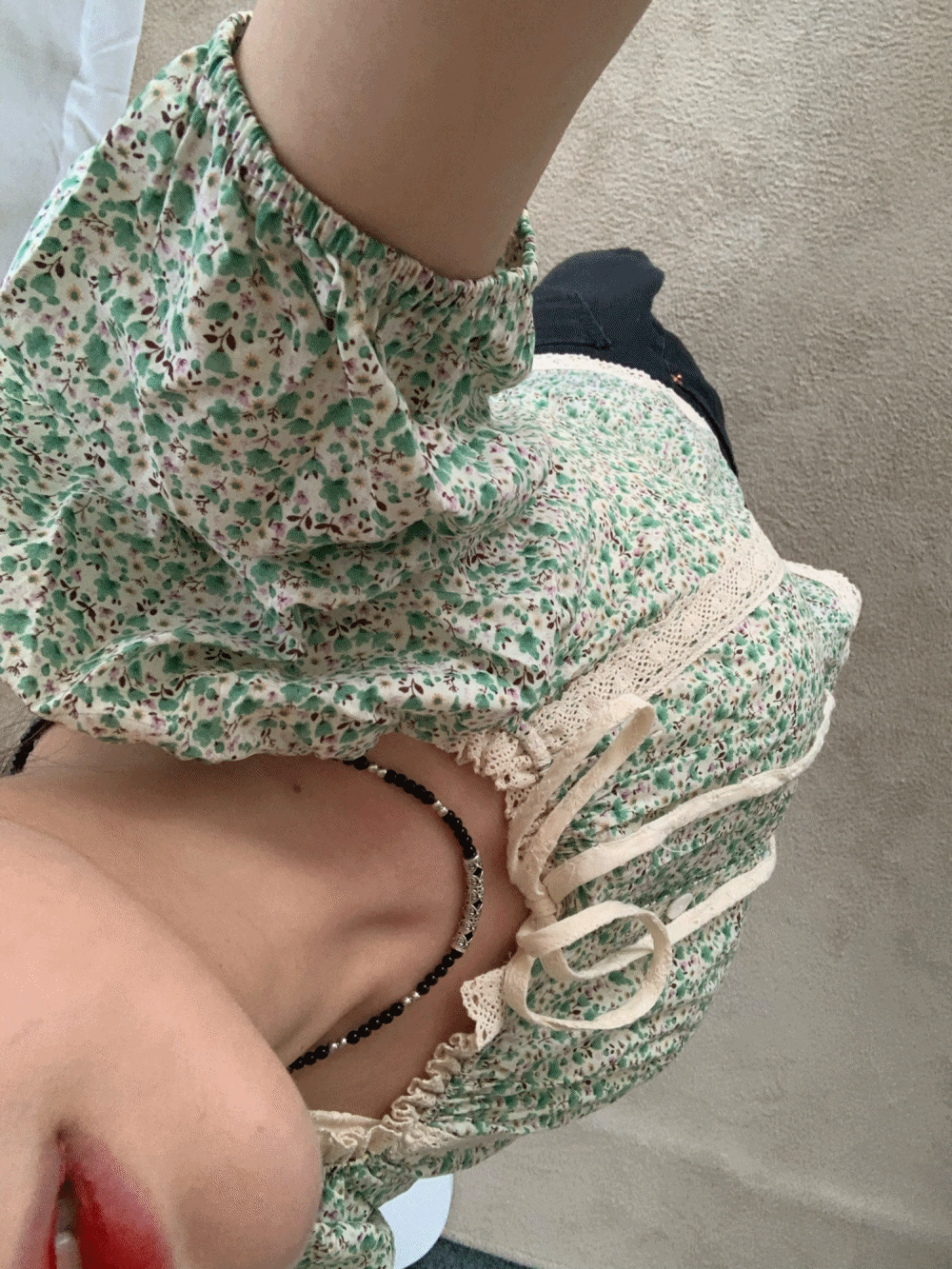 [Top] Acacia lace blouse / 2 colors