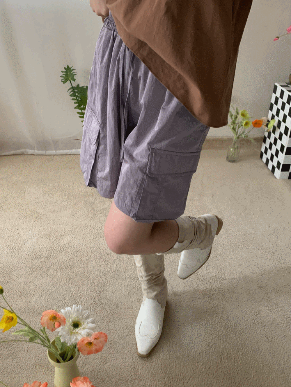 [Bottom] Stomper pocket shorts / 2 colors