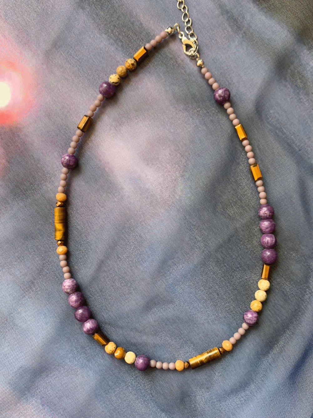 [Acc] Rita hippy necklace / one color