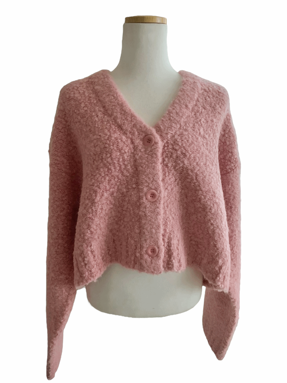 [PREMIUM] [Outer] Sha Wool Boucle Cardigan / 3 colors