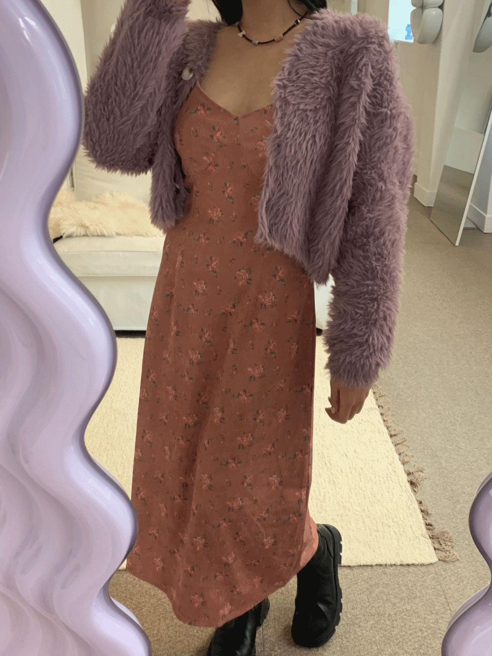 [Dress] Verni Rose Bustier Dress / 3 colors