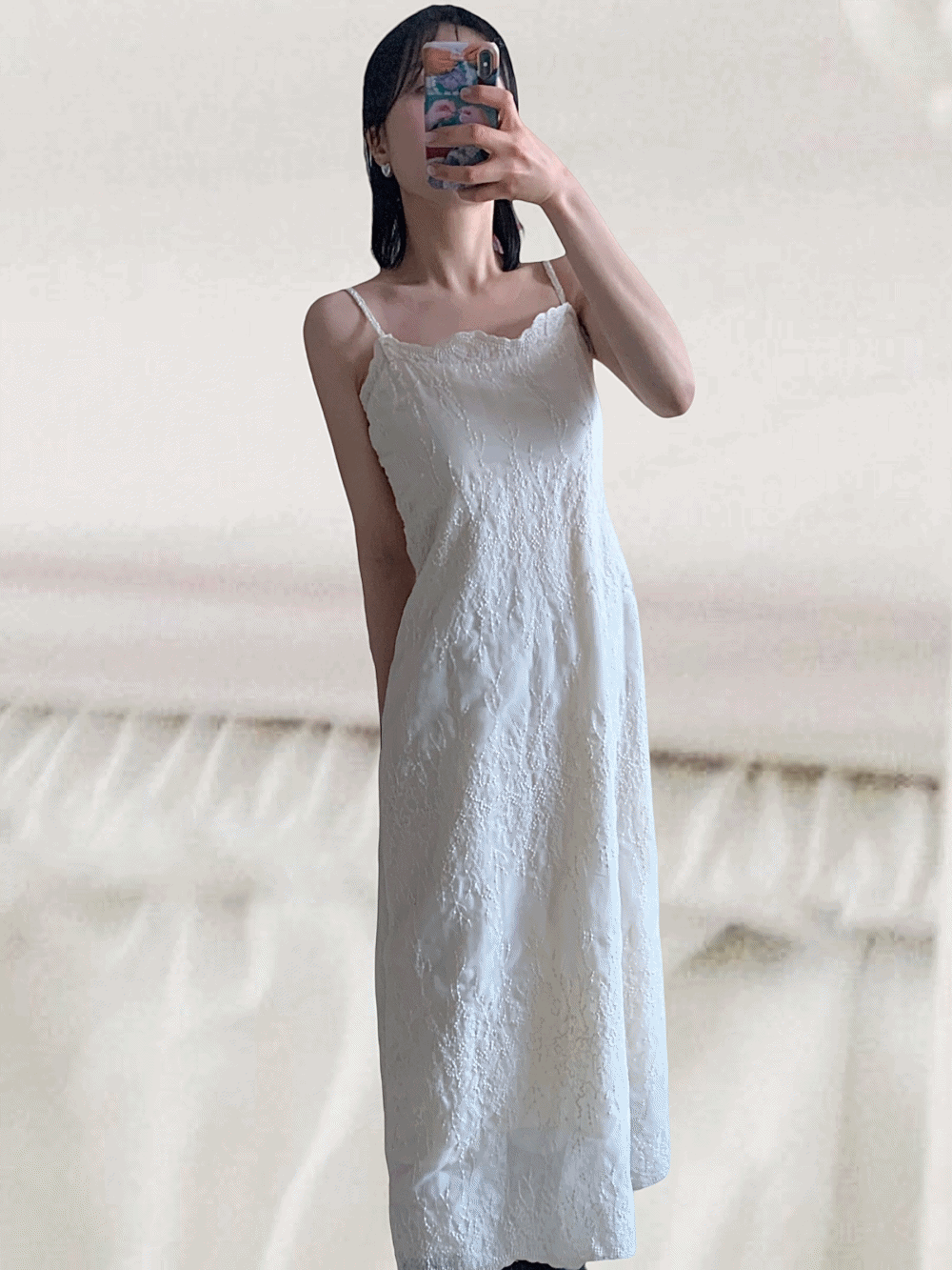 [Dress] Leisl Lace Slip Dress / one color